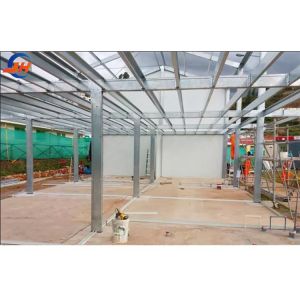 Steel Grade Modern Design Chicken Coop For Poultry Farm House Steel Structure