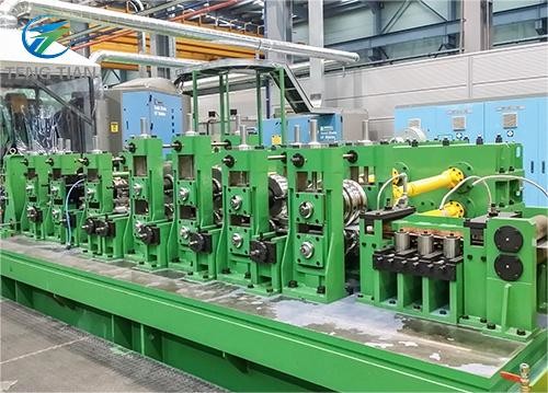 Buy Galvanized Steel Pipe Mill Machine with 100m/min Cutting Speed at wholesale prices