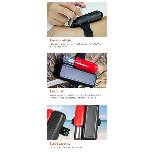 Portable Float Bracelet Lifesaving Anti Drowning Wristband For Adult emergency rescue device water rescue equipment