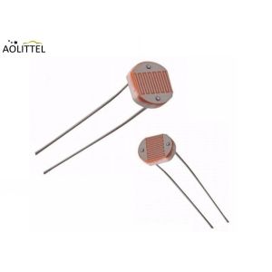 Moisture Resistance 7mm Ceramic Plastic Encapsulated CdS Photoconductive Cell