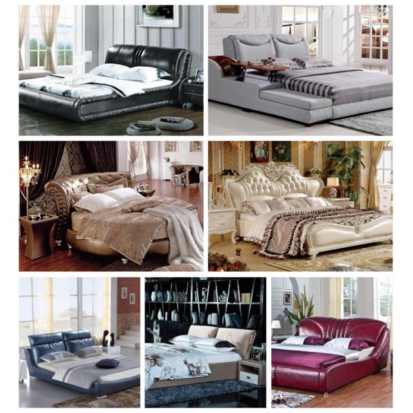 2015 latest simple wooden kids bedroom Brown and white cartoon kid bed children bedroom