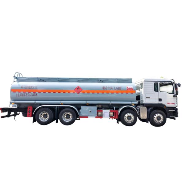 HOWO Chassis Chemical Liquid Tanker Truck 8x4 20CBM fuel delivery truck