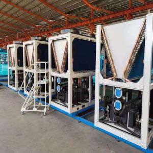 High Efficiency Air Cooled Heat Recovery Chiller 250 Ton