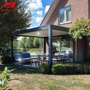 Motorized Aluminum Pergola With Remote Control