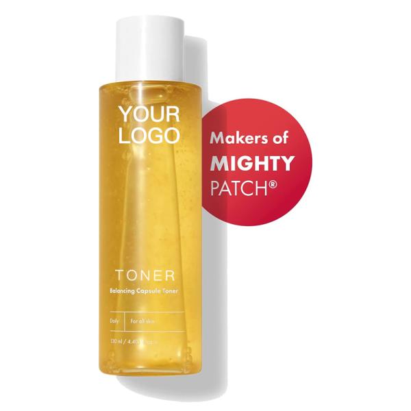 Skin Care Balancing Capsule Toner Whitening Natural Pure Vegan Facial Toner Pore Refining Serum