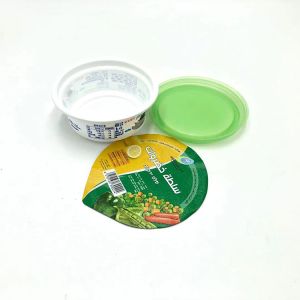 ODM Disposable Plastic Yogurt Cup Food Grade Yogurt Bowl Custom 8oz