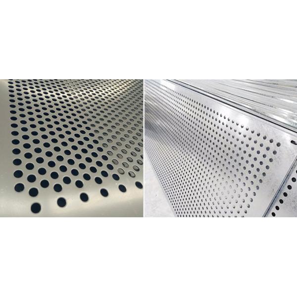 JIS Standard Stainless Steel Perforated Sheets PVDF PE Coated Finished