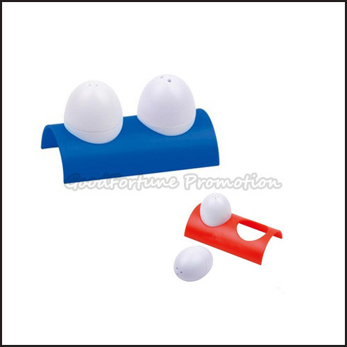 Hot Sale Eco Abs Portable Cute home kitchen egg shape sauce flavour case box
