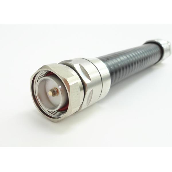 7/16 DIN Straight Male O Ring Compression Sealing RF Connector For 7 / 8"