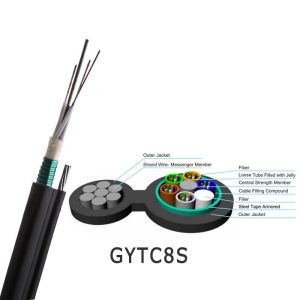 288 Cores GYTA53 Outdoor Armored Fiber Optic Cable Corrugated steel tape Armor
