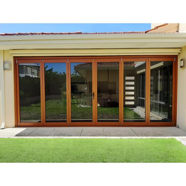 Buy 1.0mm-2.0mm Aluminum Folding Doors  Various Colors For House Decoration at wholesale prices