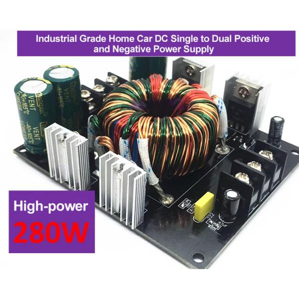 DC to DC Converter Dual Power Board Car Amplifier Single 12V to 24V 35V Subwoofer Boost