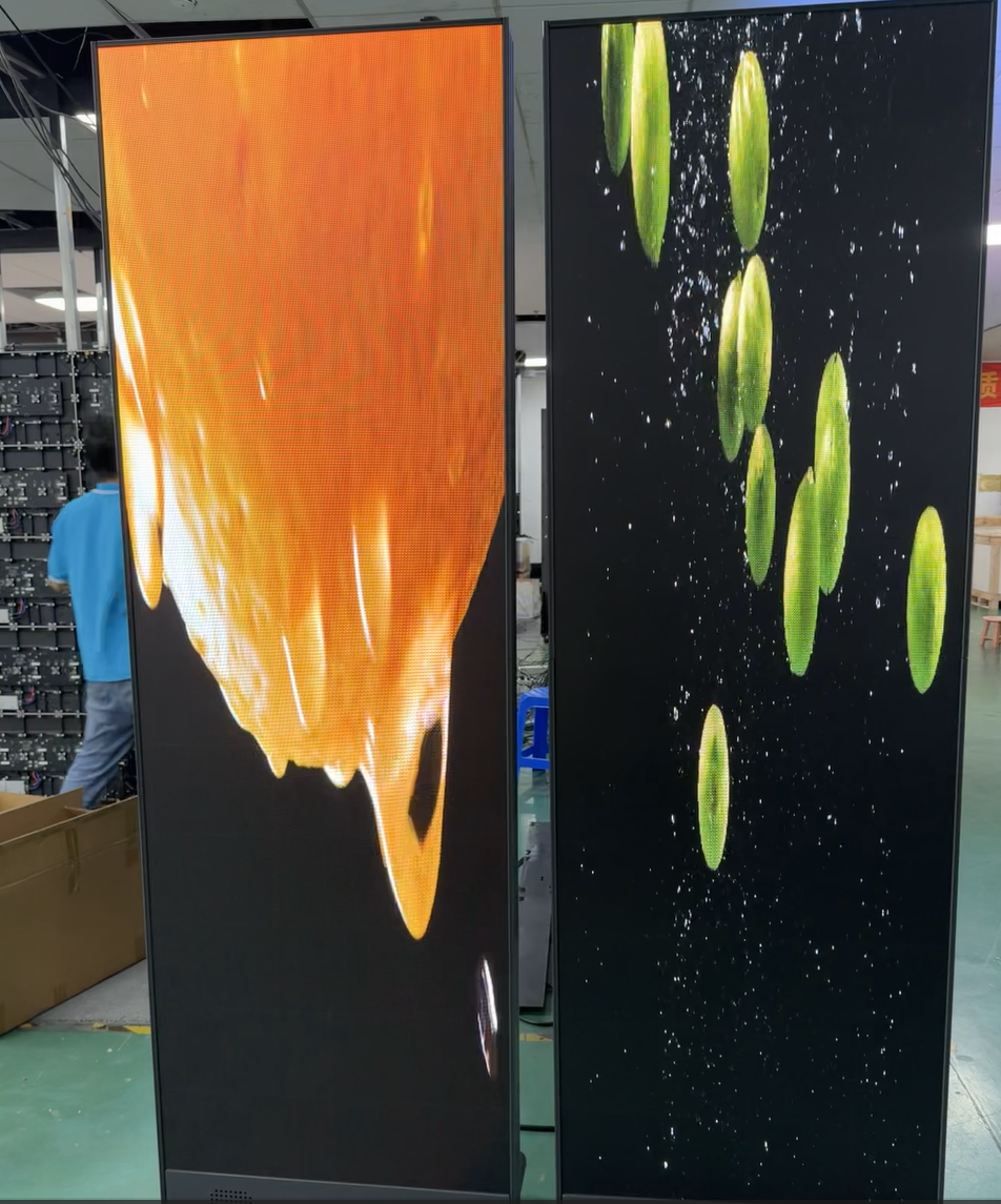 COB LED Poster with Pixel Failure