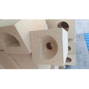 White Color High Alumina Bricks , Insulating Fire Brick Different Size And Shape