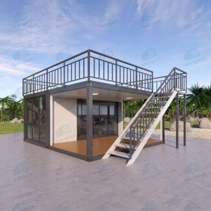 Quality 20ft 40ft Detachable Container House with 3 Bedrooms and Bathroom for sale