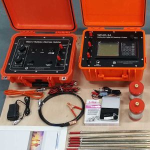 Soil Resistivity Measurement Methods DC Meter 4 Wire Resistance Meter