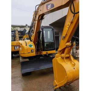8Ton Used Cat 308C Blade Backhoe Excavators 0.35m3 Equipment Digger