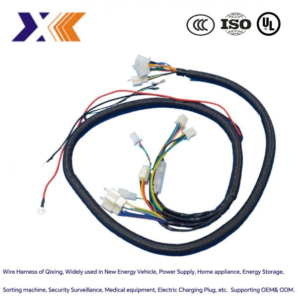 Automotive Custom Pin Connector with Fuse Holder Wiring Harness for Energy Car Assembly