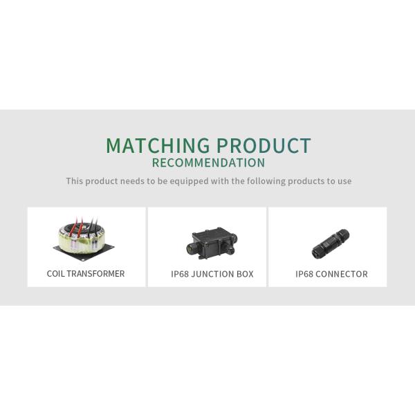 1500ma 18W Vinyl Pool Lights 1400LM Waterproof LED Pool Lights