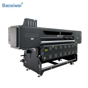 Dye Sublimation Textile Printer 2.2m 8pc I3200