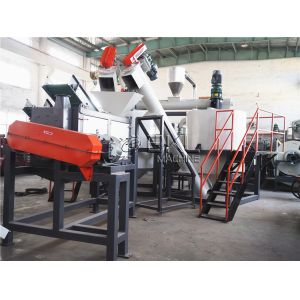 Plastic Bottle Recycling Pet Bottle Washing Line 800kg / H