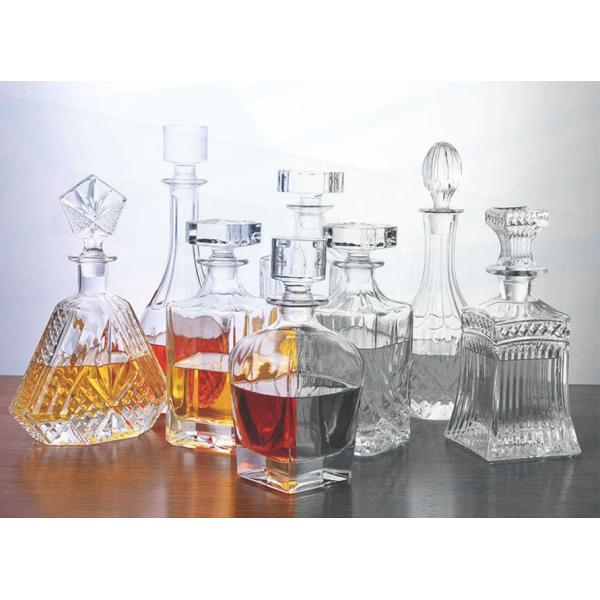 Bourbon XO Mini Spirit Bottle Oval Crystal Whiskey Glass Vodka Bottle