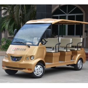 Free Maintenance Battery 72V Motor 8 Seater Electric Sightseeing Bus For Public