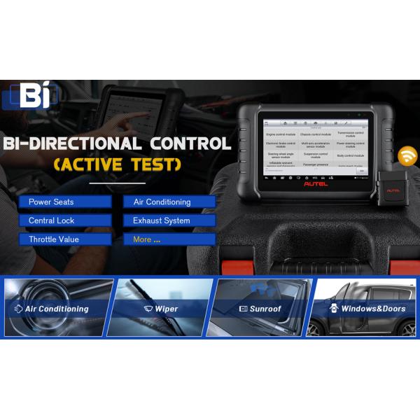 Autel MaxiPRO MP808BT Pro OE-Level Full System Diagnostic Tool with ECU Coding Refresh Hidden Upgrade of MS906 MP808 DS808