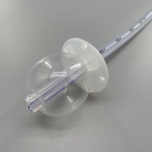 Silicone Gastrostomy Feeding Tube 16Fr PEG Tube 3 Way For Long Time Enteral