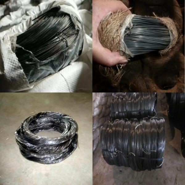 Soft 18 Gauge Black Annealed Wire Iron Customized