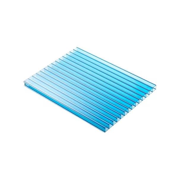 8mm 10mm Twinwall Multiwall Polycarbonate Roofing Sheet Transparente Circular