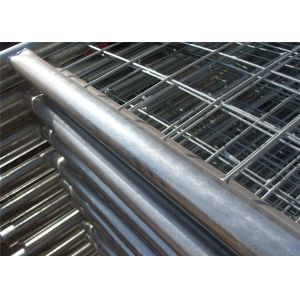 Quality Gold coast Temporary Fencing panels for sale 2100mm x 2400mm OD 32 x 1.40mm good price send hand temp fencing for sale for sale