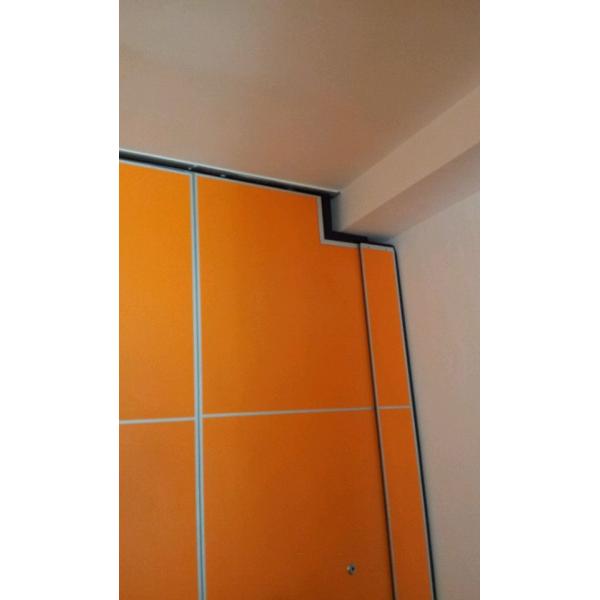 Foldable Movable Sliding Partition Walls Floor to Ceiling 85mm Thickness