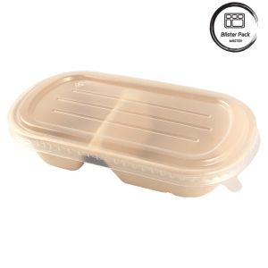 Take Away Lunch Recyclable Food Containers Biodegradable Sugarcane Bagasse