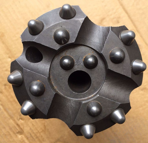 High Air Pressure DTH Drilling Tools 5" DTH Button Bits Ballistic Buttons