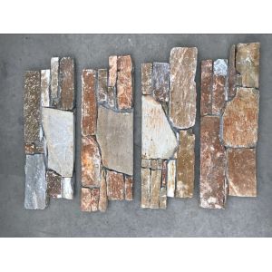 Stone Non Antacid 150x600mm Slate Stack Wall Cladding