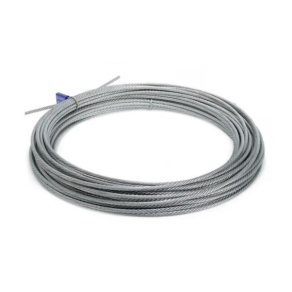 AiSi Standard 6x7 FC Galvanized Steel Wire Rope Strong and Sturdy for Any