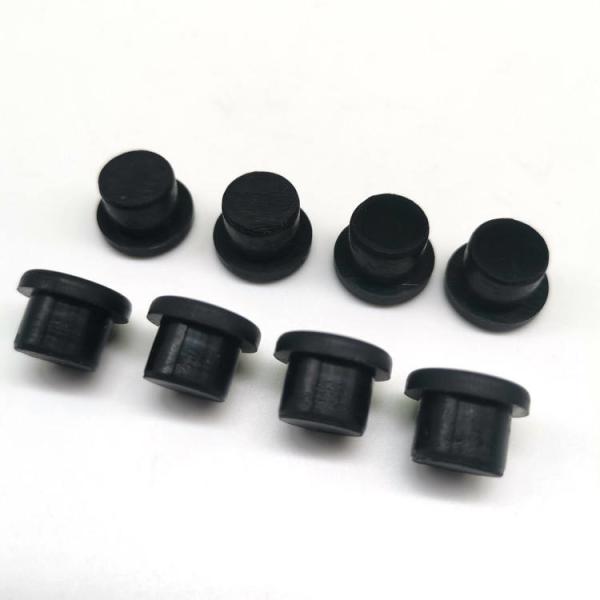 Buy Custom Sealed Silicone Rubber Plug With Different Softness at wholesale prices