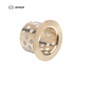 Bronze Graphite Plugged Bushings PTFE Self Lube Bushings 500 Oiles