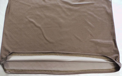 Lightweight Knitting Interlock Fabric Cut Off Muscle Shirt Round Neck