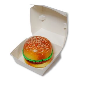 Customized hamburger box eco-friendly and recyclable disposable fast food