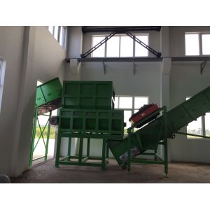1000kg/H 2000kg/H Pet Bottle Pet Flake Washing Line
