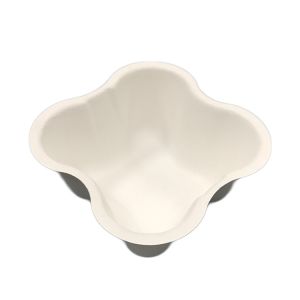 Custom Box Tray Packaging , Wet / Dry Press Molded Pulp Packaging