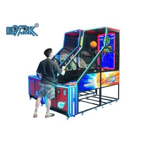 Single Player Led Arcade Basketball Game Machine For Amusement Park