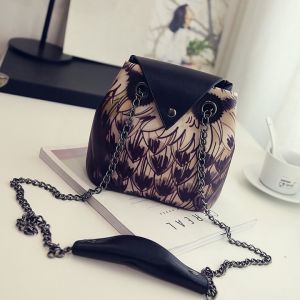2016 summer new Korean women personalized printing chain shoulder bag cartoon