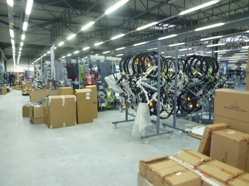 Isolated driver 45w linear led light with 2835SMD 1200mm