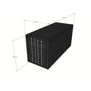 Residential Expandable Shipping Container House 20HC Heat Insulation