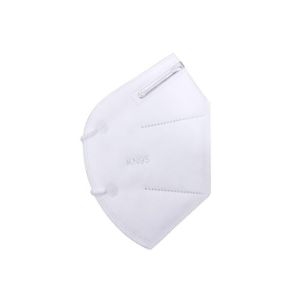 White Mouth Nose Protection KN95 Foldable Mask