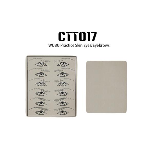 Buy Eyebrow Tattoo PCD Innoxious Permanent Makeup Practice Skin With Eyes at wholesale prices