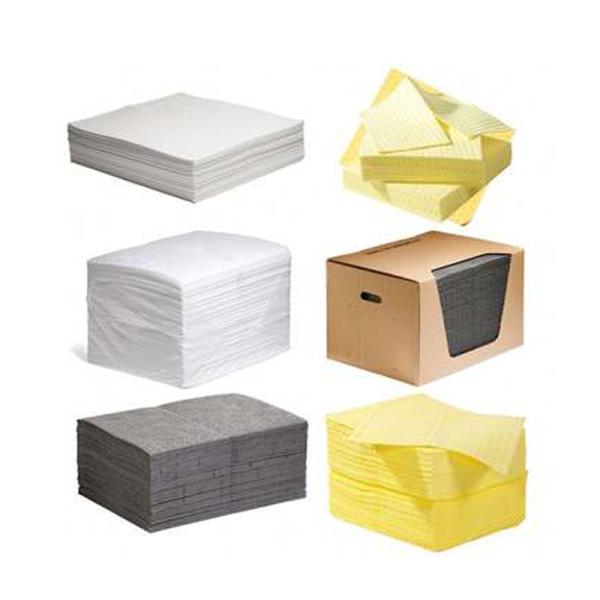 Buy Oil Absorbent Pads 400x500mm Polypropylene 4mm Thick at wholesale prices